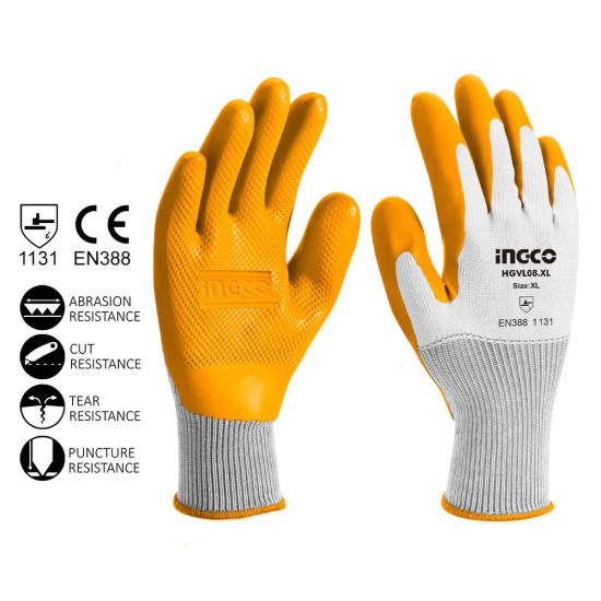 INGCO HGVL08-XL Latex gloves