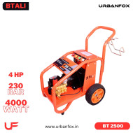BTALI High Pressure Washer 4000 Watt Motor,230 Bar  Pressure 4HP, 3 phase .100 % Copper BT 2500 HPW
