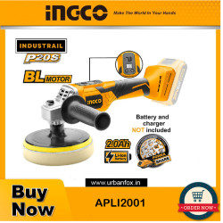  INGCO APLI2001 20V LI-ION Angle polisher  (BARE UNIT)