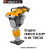 INGCO Tamping rammer GRT75-2 Petrol engine Engine power:4.8Kw(6.5HP)