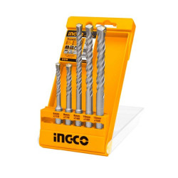 INGCO AKD2052 5 Pcs SDS Plus Hammer Drill Bits Set
