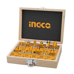 INGCO AKRT1211 12 Pcs Router Bits Set(8mm)