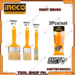 INGCO CHPTB7860301 3 Pcs Paint Brush Set