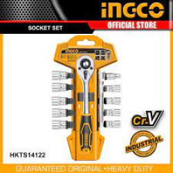 INGCO HKTS12122 12 Pcs 1/2" Socket Set