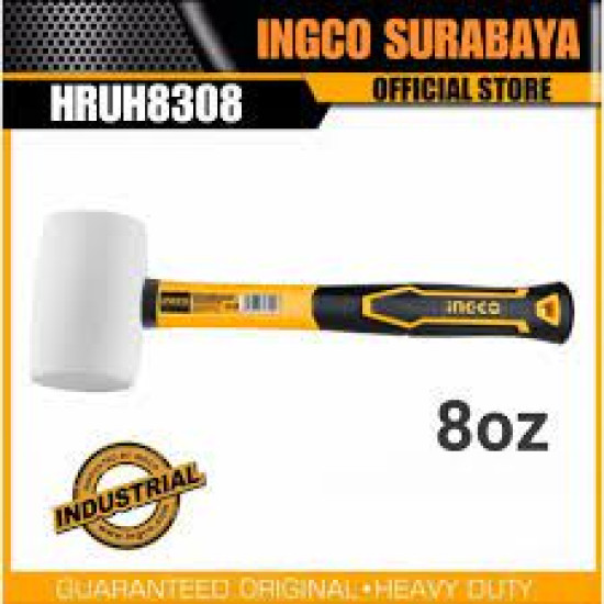 INGCO HRUH8308 Rubber Hammer 8oz/220g INGCO HRUH8308 Rubber Hammer 8oz/220g