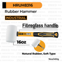 INGCO HRUH8316  Rubber Hammer16oz/450g