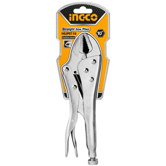 INGCO HSJP0110 HSJP0110Straight Jaw Plier 10" INGCO HSJP0110 HSJP0110Straight Jaw Plier 10"