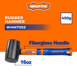 WADFOW WHM7302 Rubber Hammer 16oz/450g