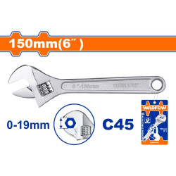 WADFOW WAW1106 Adjustable Wrench 150mm(6")