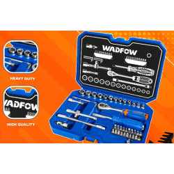 WADFOW WST4D45 45 Pcs 1/4" Socket Set 