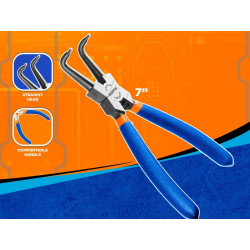 WADFOW WPL9974 Circlip Pliers 7"