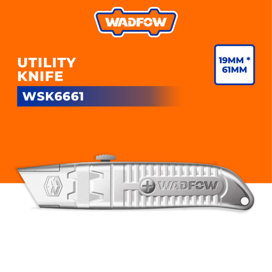 WADFOW WSK6661 Utility Knife 61mm x 19mm