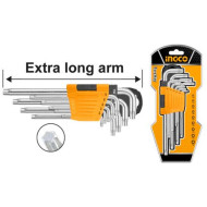 INGCO HHK13092 Torx Key  9 Pcs
