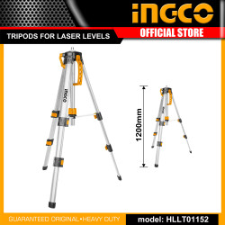 INGCO HLLT01152 Tripods For Laser Levels 5/8" &1/4" Thread