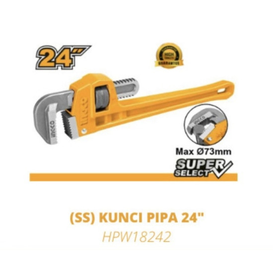 INGCO HPW18242 Pipe Wrench 24" INGCO HPW18242 Pipe Wrench 24"