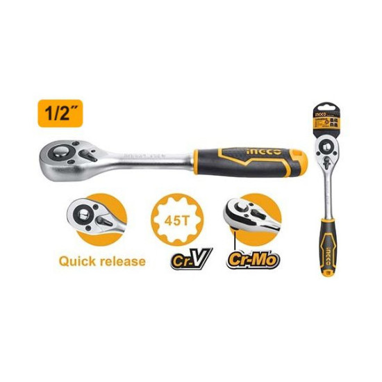 INGCO HRTH0812 1/2" Ratchet Wrench INGCO HRTH0812 1/2" Ratchet Wrench