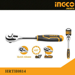 INGCO HRTH0814 1/4" Ratchet Wrench 