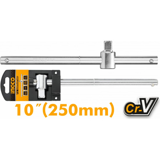 INGCO HSTB12101 1/2" Sliding T-Bar 10"(250mm ) INGCO HSTB12101 1/2" Sliding T-Bar 10"(250mm )