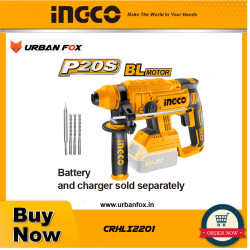 INGCO CRHLI2201 Lithium-Ion rotary hammer 20V