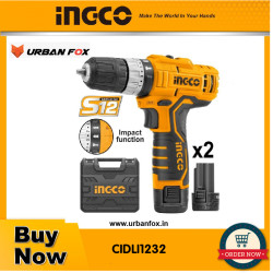 INGCO CIDLI1232 Lithium Ion Impact Drill 12v 
