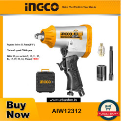 INGCO AIW12312  Air impact wrench set 1/2"