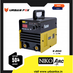 NIKO ARC Welding machine NIKO G 200 Amp 1&2  Phase, 1 year warranty